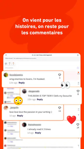Wattpad - Lire & Écrire screenshot 10