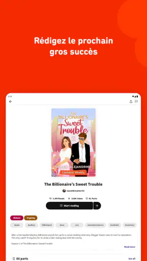 Wattpad - Lire & Écrire screenshot 11
