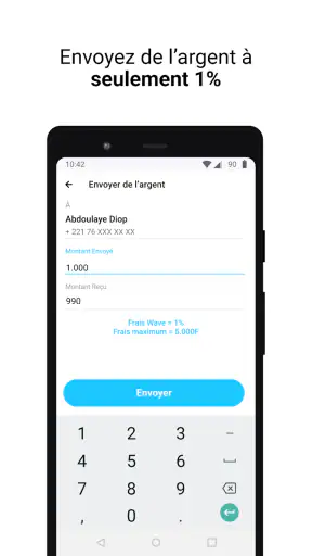 Wave - Transfert d'Argent screenshot 2