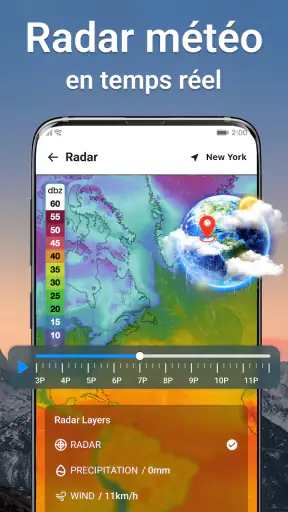 Weather Live-Prévisions&Alert screenshot 2