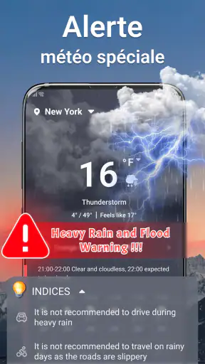 Weather Live-Prévisions&Alert screenshot 4