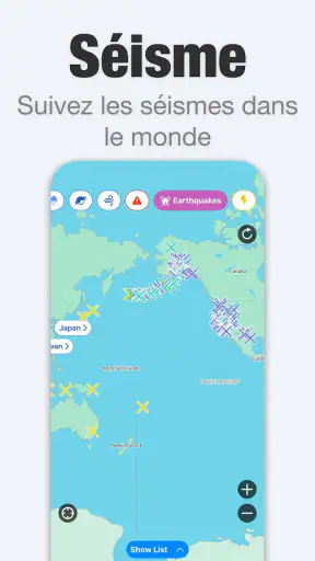Weathernews - Prévisions météo screenshot 5