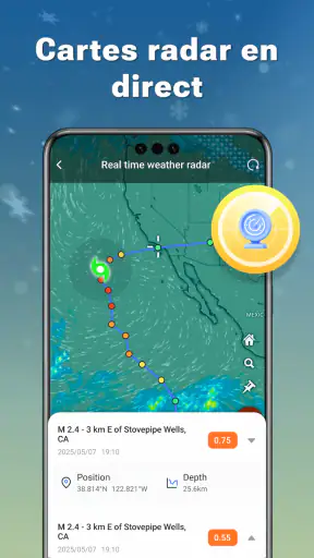 WeatherSight - Prévision screenshot 5