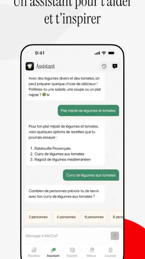 WeChef - Carnet de Recettes screenshot 5