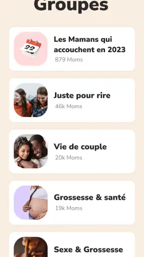 WeMoms - Grossesse, Maman screenshot 7