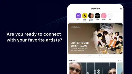 Weverse: Connect with Artists screenshot 10