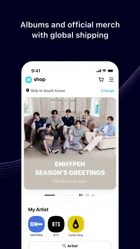 Weverse: Connect with Artists screenshot 8
