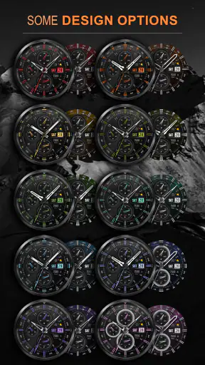WFP 308 Business watch face screenshot 2