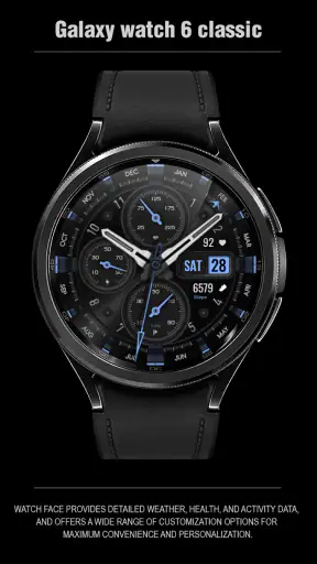 WFP 308 Business watch face screenshot 6