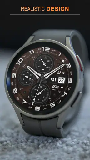 WFP 308 Business watch face screenshot 7
