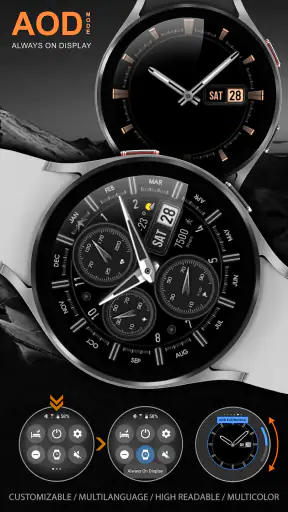 WFP 308 Business watch face screenshot 8