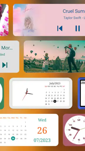Widgeet-Color Widgets(Widget) screenshot 8