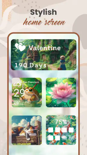 Widget 2026: Widget Esthétique screenshot 3
