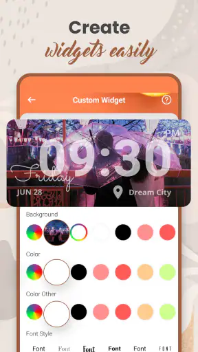Widget 2026: Widget Esthétique screenshot 6