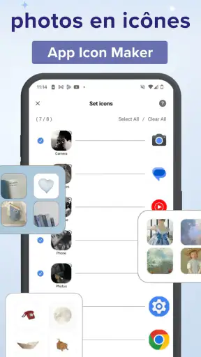 WidgetClub:Widget, Icône,Thème screenshot 7