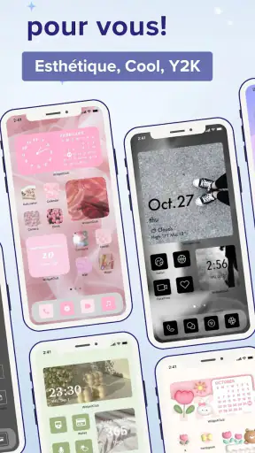 WidgetClub:Widget, Icône,Thème screenshot 8