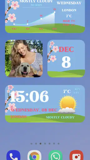 Widgets Color Widgets + Icons screenshot 2