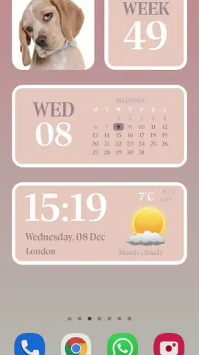 Widgets Color Widgets + Icons screenshot 5