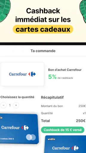 Widilo: Cashback & codes promo screenshot 12