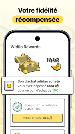Widilo: Cashback & codes promo screenshot 5