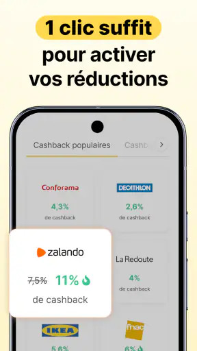 Widilo: Cashback & codes promo screenshot 6