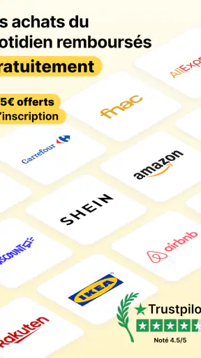 Widilo: Cashback & codes promo screenshot 9