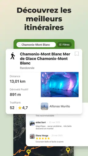 Wikiloc : GPS Randonnée & VTT screenshot 1