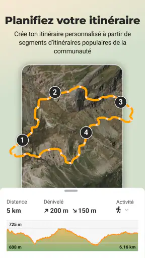 Wikiloc : GPS Randonnée & VTT screenshot 11