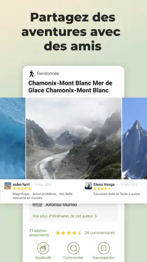 Wikiloc : GPS Randonnée & VTT screenshot 7