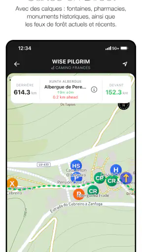 Wise Pilgrim Camino Francés screenshot 5