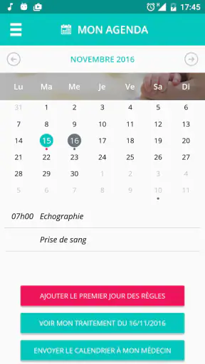 WiStim - Suivi fertilité screenshot 2