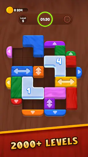 Wood Color Jam - Puzzle screenshot 11