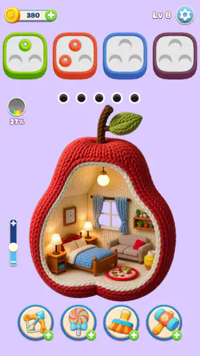 Wool Frenzy: 3D Yarn Unravel screenshot 2