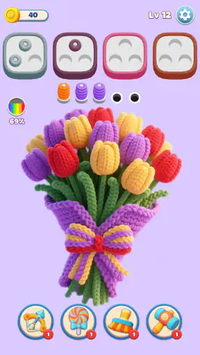 Wool Frenzy: 3D Yarn Unravel screenshot 4