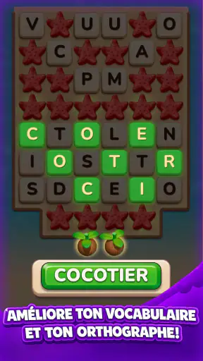 Word Drop Jeu de Mots Relaxant screenshot 2