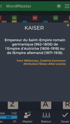 Word Master - Mots Croisés screenshot 11