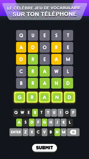 Wordle ! screenshot 1