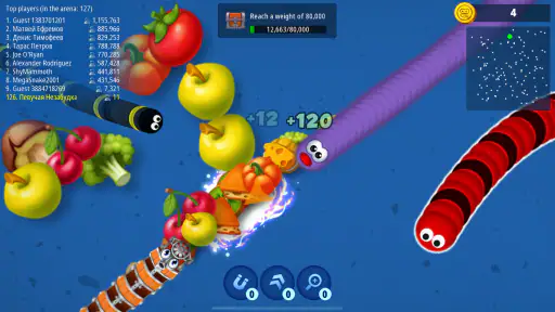 Worms Zone .io Jeux de Serpent screenshot 12