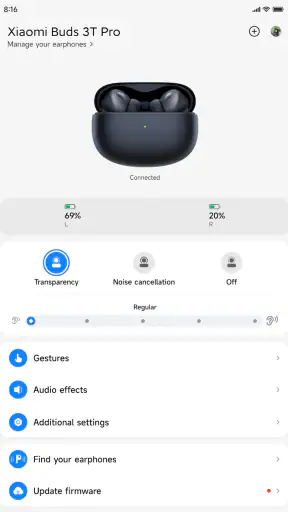 Xiaomi Earbuds screenshot 3