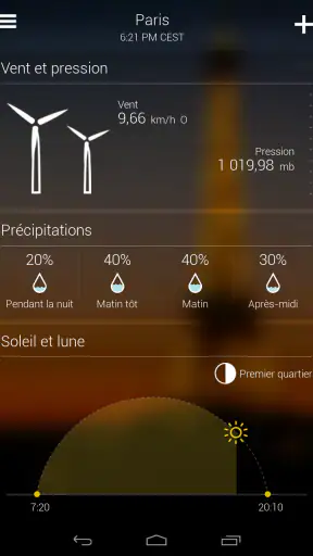 Yahoo Météo screenshot 12