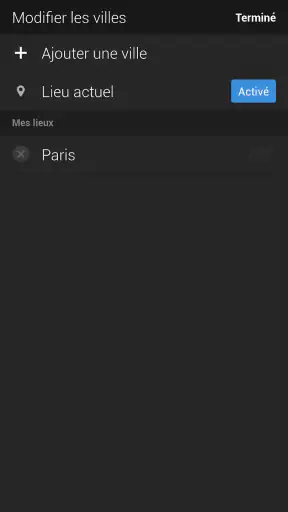 Yahoo Météo screenshot 5