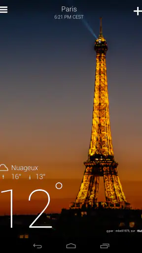 Yahoo Météo screenshot 9
