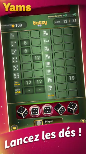 Yams - Jeu de Dés Hors ligne screenshot 10