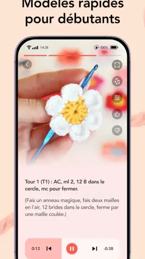 YarnPal – Crochet Débutant screenshot 3