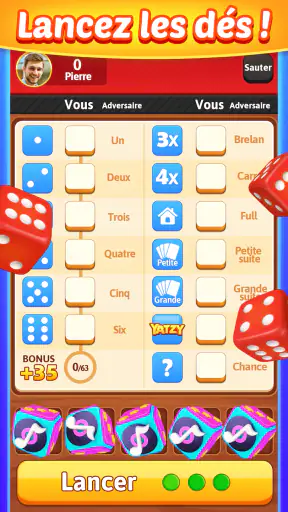 Yatzy Blitz : jeu de dés screenshot 12