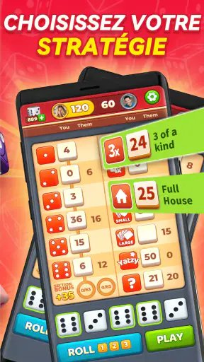 Yatzy GO! Jeu de dés classique screenshot 5