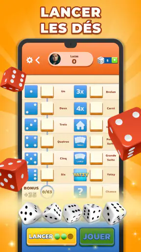 Yatzy - Jeu de dés screenshot 3
