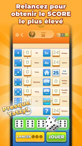 Yatzy - Jeu de dés screenshot 5