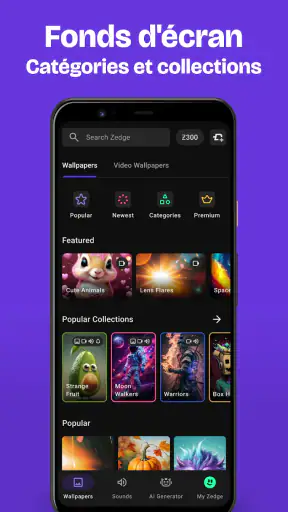 ZEDGE™ - Fonds d'écran screenshot 9