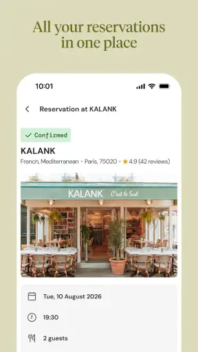 Zenchef screenshot 5